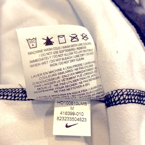 Women’s Nike Pro Combat Dri-Fit Long Sleeve Fitted Polyester & Spandex Top Sz M - Picture 7 of 7